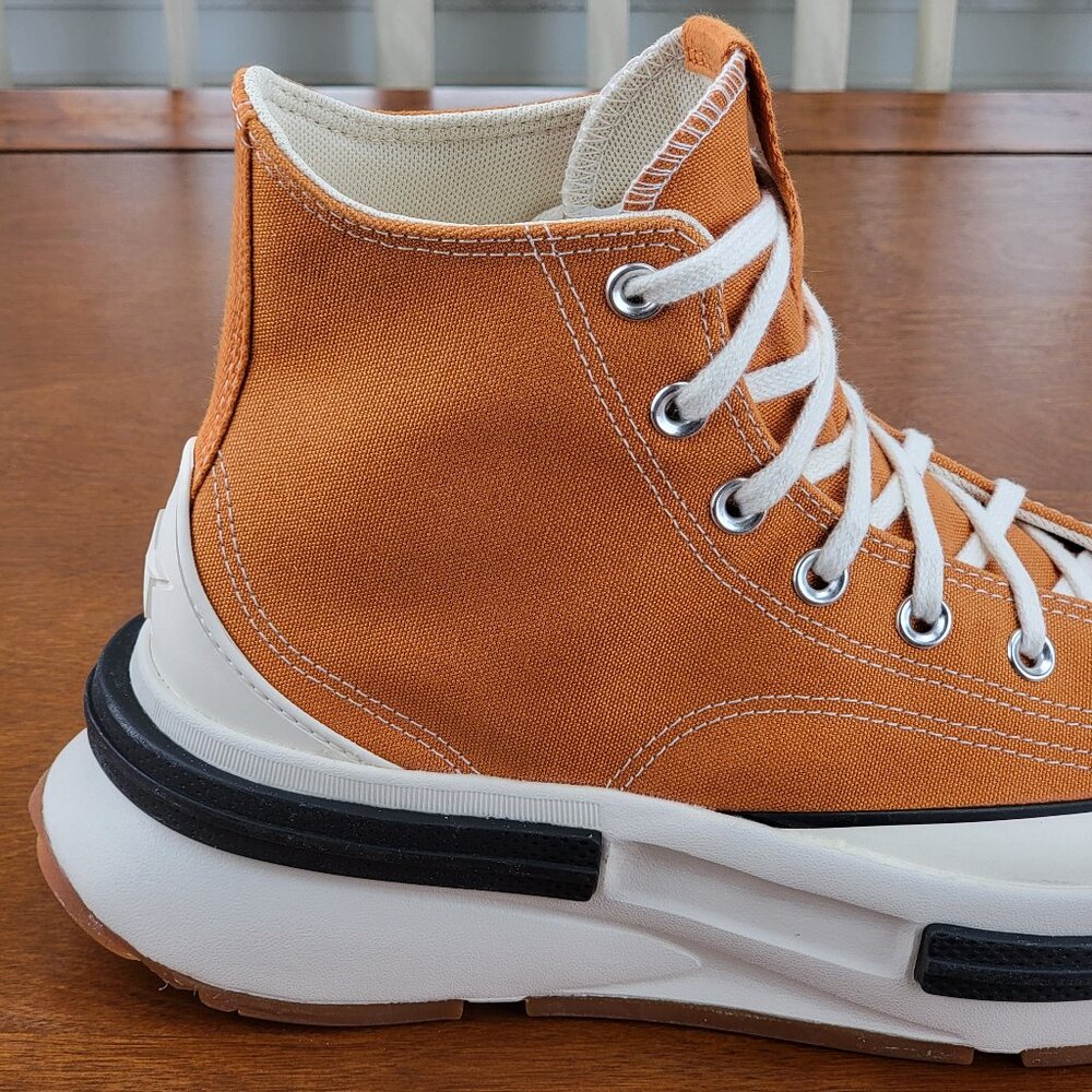 Women's Orange High-Top Sneakers - Picture 7 of 16